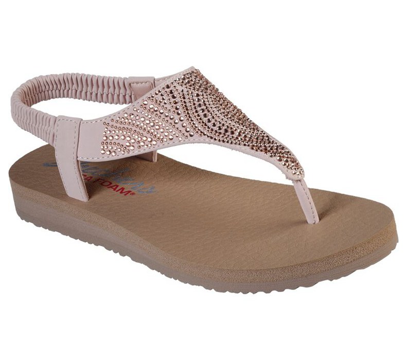 Skechers Meditation - New Moon - Womens Sandals Pink [AU-YN2359]